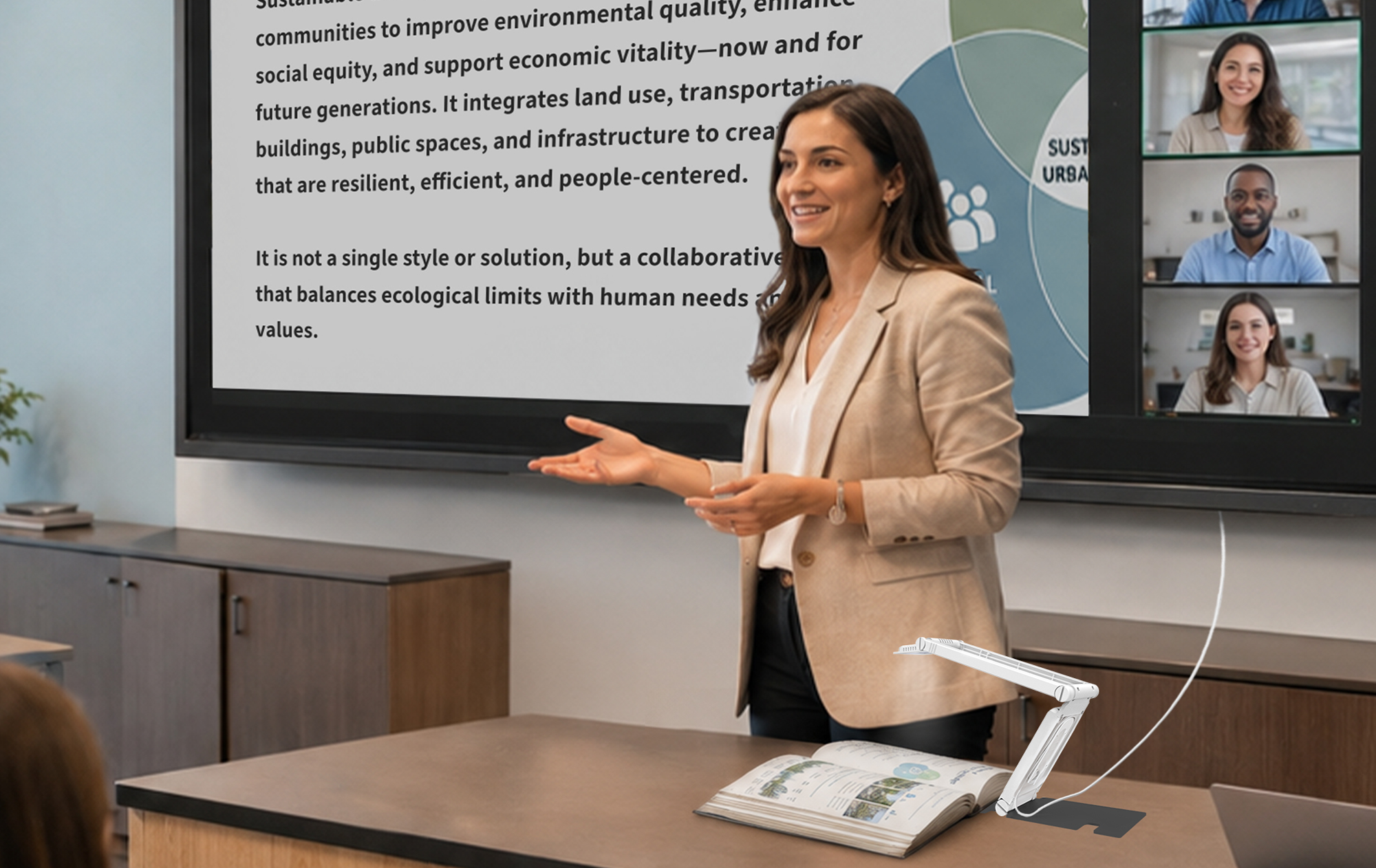 How INSWAN Document Camera Helps Class